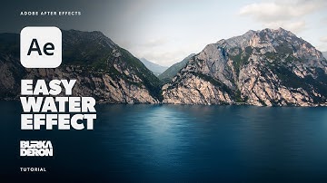 Easy Water Effect Tutorial in Adobe After Effects No Plugins