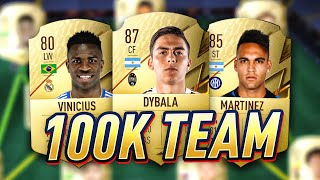 CHEAP OVERPOWERED 100K FUT CHAMPS TEAM (100K SQUAD BUILDER) - FIFA 22 ULTIMATE TEAM