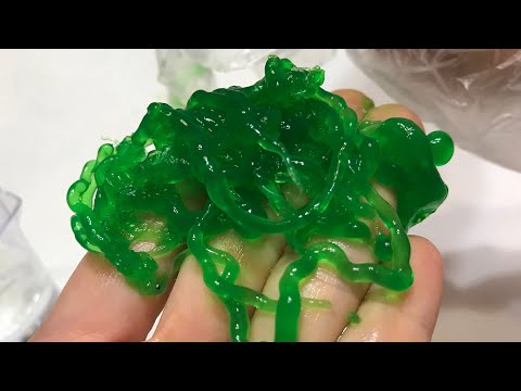 ПОЛИМЕРНЫЕ ЧЕРВЯЧКИ 🐛. Опыты с HORROR LAB 🧪