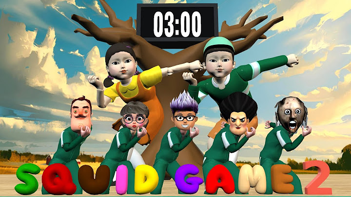 Squid Game Season 2 (오징어 게임 2): Red Light Green Light Challenge |  Hide well Thanos