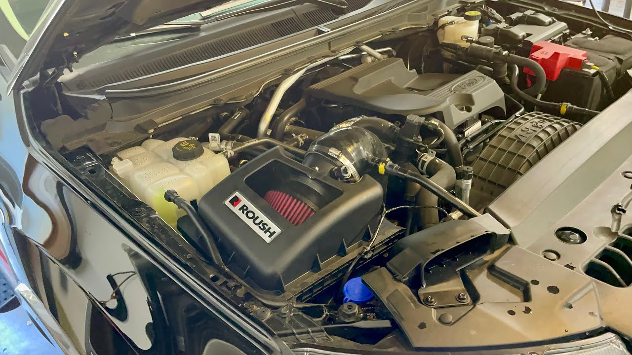 Roush Cold Air Intake Install (2022 Ford Ranger Lariat Tremor) - YouTube