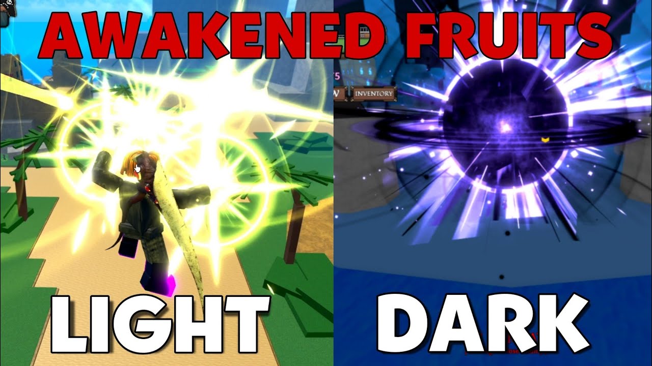 AWAKENING DARK FRUIT IN 3 MINUTES  King Legacy Update 4.0.0 Dark fruit  awakening 