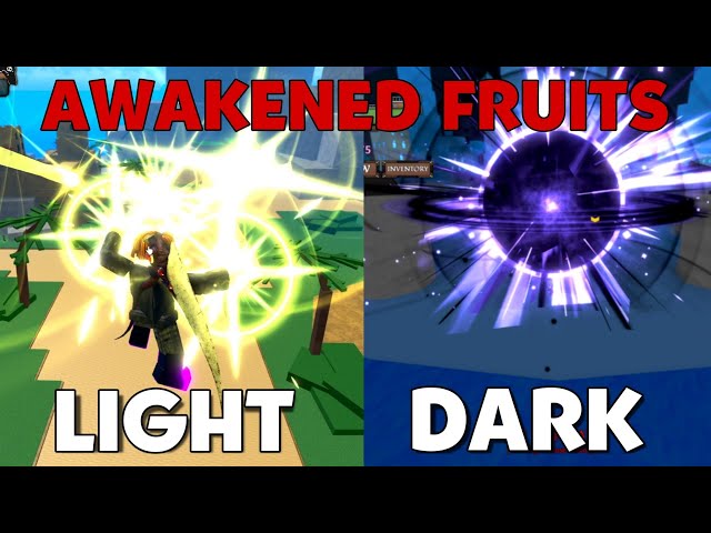 ALL NERF AWAKENED FRUITS DAMAGE AND SHOWCASE in King Legacy 