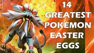 14 greatest pokemon easter eggs and secrets
