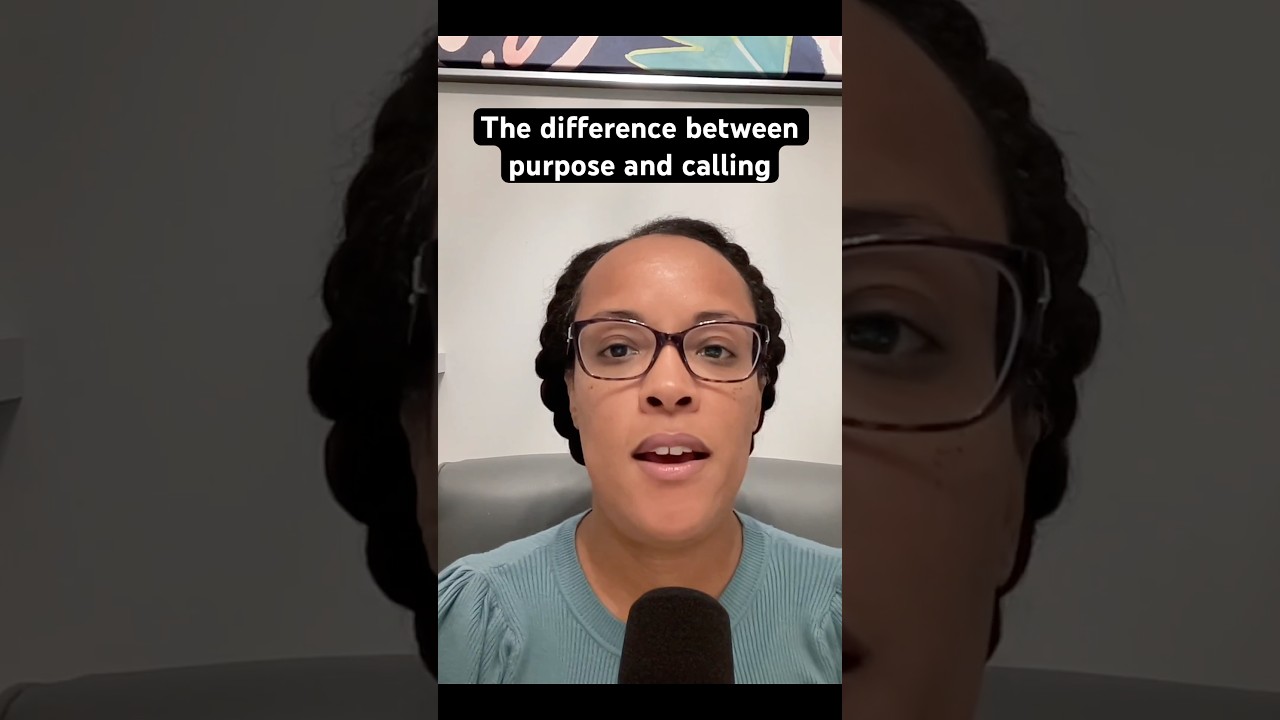 Разница между целью вашей жизни и призванием.