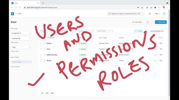 Ch-10 - ERPNext - User, Roles and permissions - Training for Accountants & business owners - ERPGulf