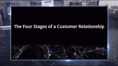 Four Stages of a Customer Relationship
