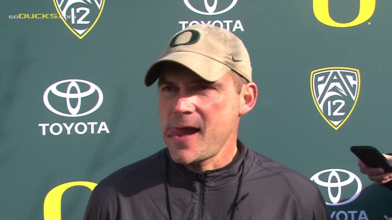 Mark Helfrich Talks Matchup Against USC YouTube