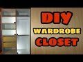 DIY WARDROBE CABINET DESIGN FOR SMALL ROOM | CLOSET CABINET WITH SLIDING DOOR | MR. LEE TV