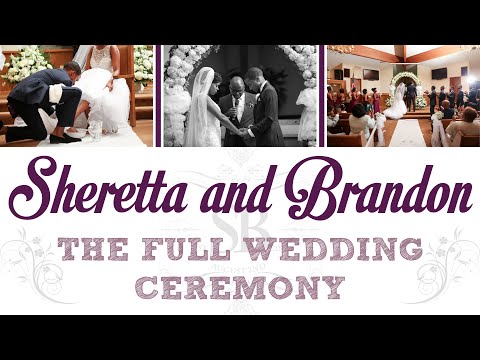 Sheretta and Brandon: The Golden weddingll Wedding Ceremony