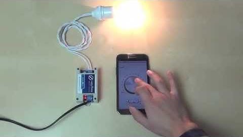 Control Lazybone Light Dimmer by Android Smartphone via Bluetooth