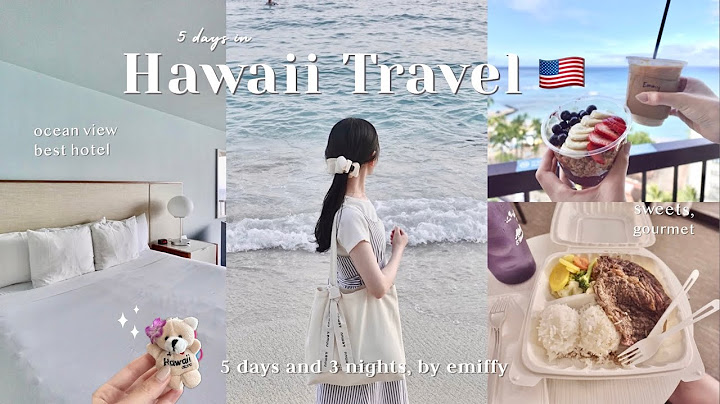 3泊5日で楽しむ､初めてのハワイ旅行vlog🌺 かかった費用｜おすすめホテル､グルメ､カフェ｜JALプレエコ塔乗記