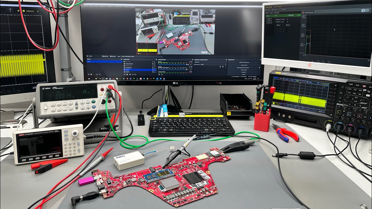 Ремонт Asus FX516PR. Нет питания процессора. - YouTube