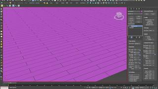 How to create wooden floor easy in 3dsmax, FloorGenerator