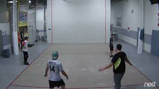 A-1 Sports - Retro Doubles Handball - Jhon & Junior vs AJ & Lemwhir - Filmed By A-1 - 2.27.2017