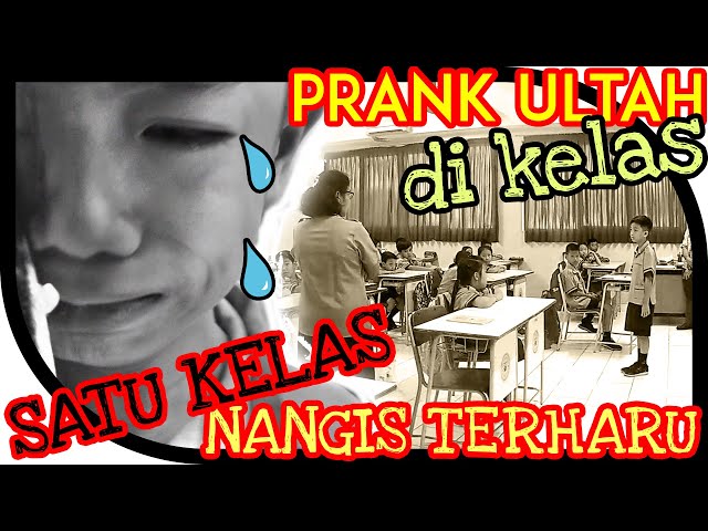 SEDIH! PRANK ULANG TAHUN DI SEKOLAH, BIKIN TEMAN SEKELAS NANGIS | VLOG Lucu | CnX Adventurers class=