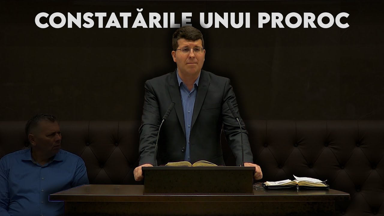 Fănel Șuteu - Constatările unui proroc Predică