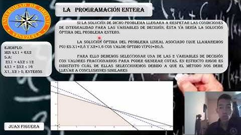 Video de programacion entera pura mixta y binaria grupo#6