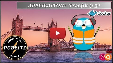 Traefik Deployment - PGBlitz.com (v3)
