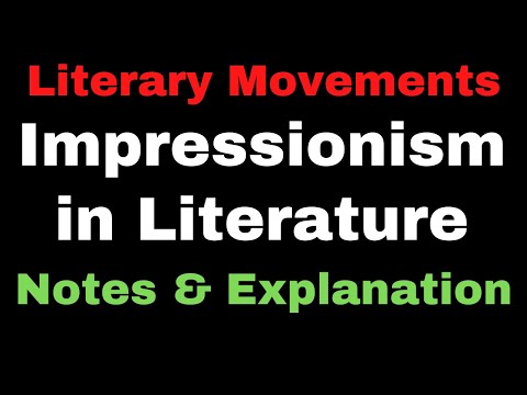 Impressionism in English Literature II Features of Impressionism II Impressionism Art Movement