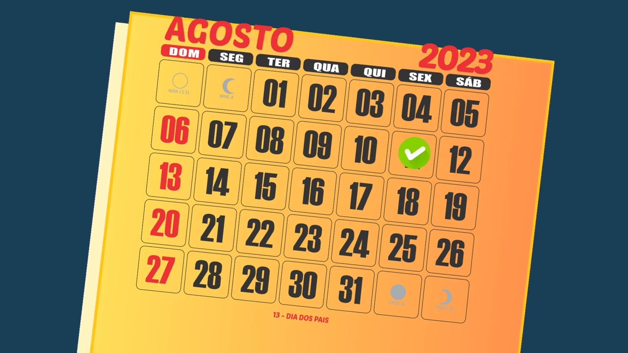 CALENDÁRIO DE 2 DE NOVEMBRO DE 2023 @ALUNONOTADEZ10 #educação