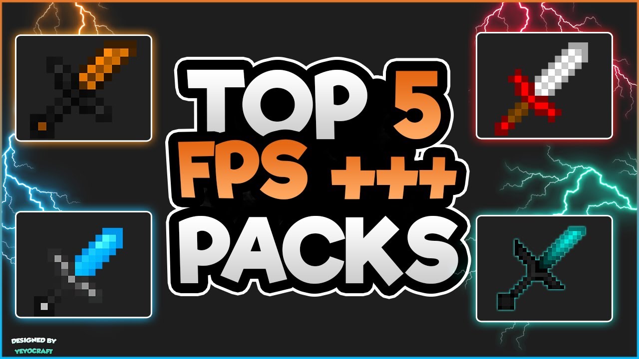 TOP 5 PVP TEXTURE PACKS FPS +++ / NO LAG / MINECRAFT ┃ Build UHC - Pot ...