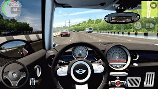 Mini Cooper Car Driving - Logitech G29 Gameplay - Realistic City Car Driving Simulator 2022 screenshot 2