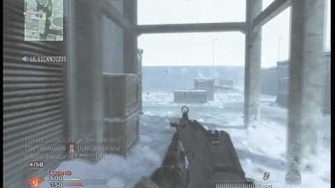 30-7 FFA on Sub Base. Modern Warfare 2 Gameplay/Commentary