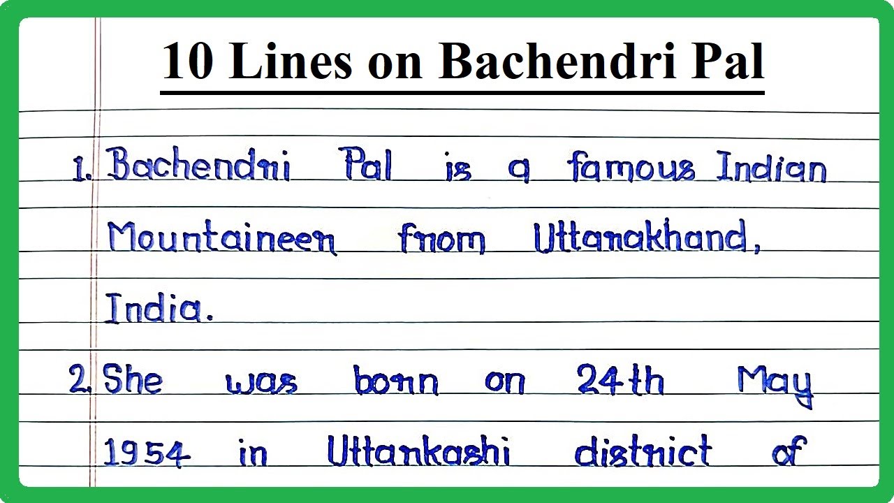 Share more than 66 bachendri pal sketch - in.eteachers