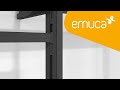 How to assemble the Zero system hanging rail – Emuca