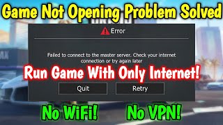 Grand Criminal Online Game Not Opening Problem Solved | Fix Master Server Error | Need Only Internet