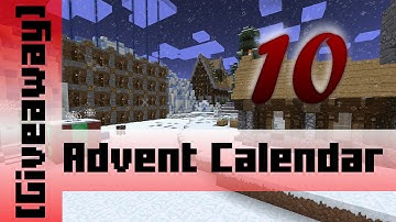 Redstone Advent Calendar [Dec. 10th] New Redstone Creation and everyday a Giveaway