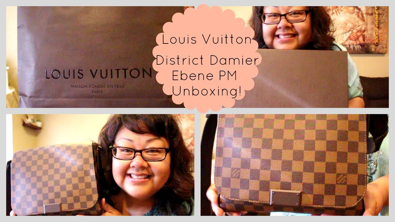 Louis Vuitton - District PM, Damier Ebene Review 