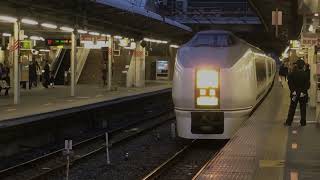 651系 185系 引退前の走行