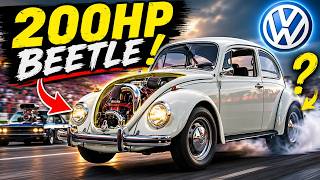 The "Impossible" 200HP Beetle That Embarrassed Detroit's Big Blocks — VW Said It Couldn't Exist?
