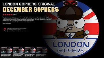 LondonGophers 12/12/2018: Johan Brandhorst - Writing REST services for the gRPC-curious