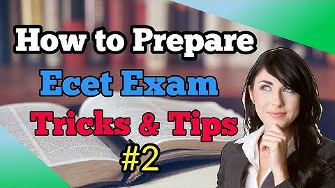 ecet preparation 2|Ecet tricks|