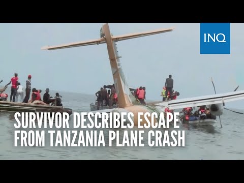 Survivor describes escape from Tanzania plane crash
