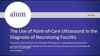 Point-of-Care Ultrasound in the Diagnosis of Necrotizing Fasciitis