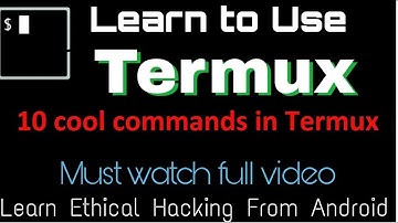 Top Secret Commands Of Termux App For Android || Basic Commands Of Termux