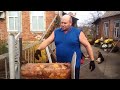 Дровокол и козелок для распиловки дров два в одном. (Wood splitter and woodcutter tragus two in one)