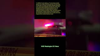 In Stafford County, Virginia, a 17-year-old was arrested after two men, ages 25 and 38, were shot in