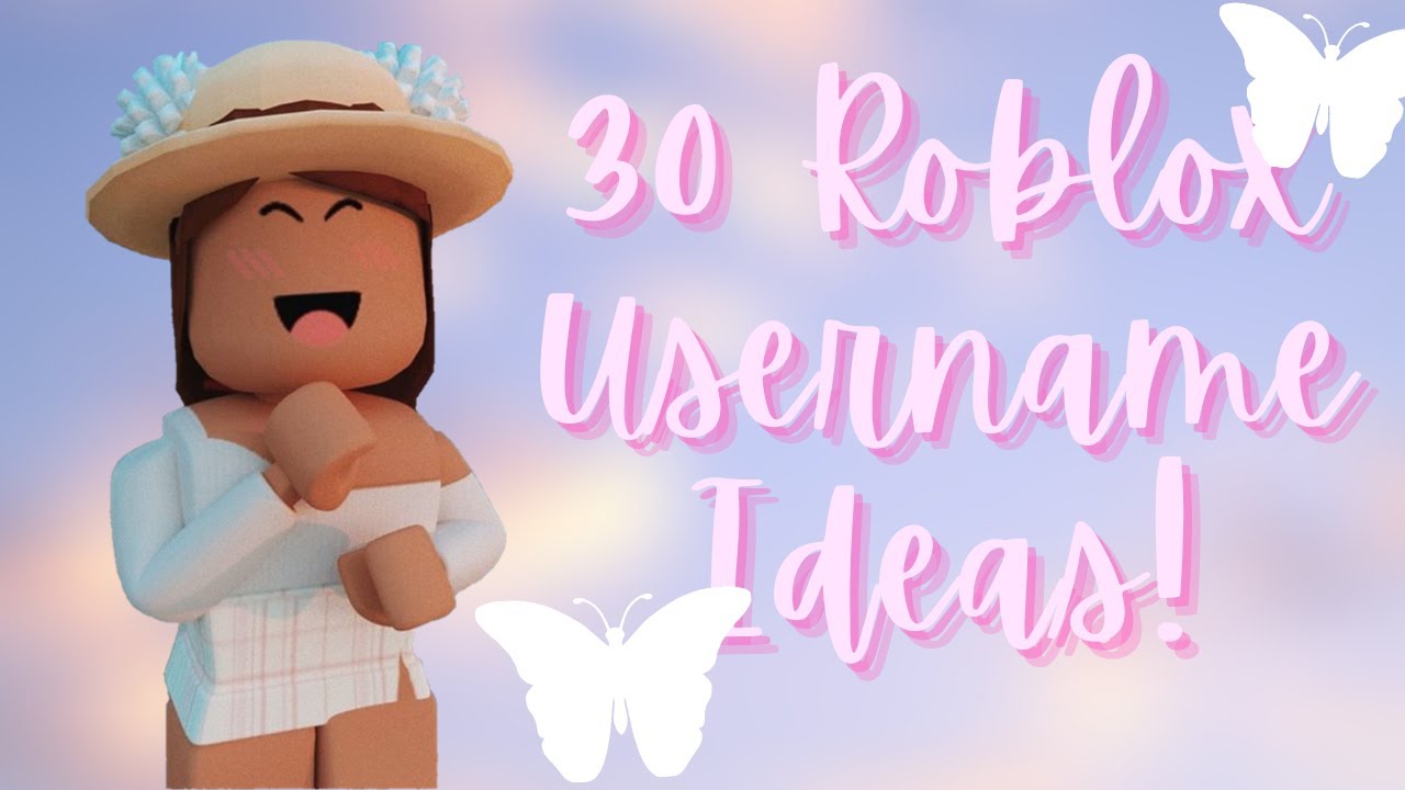 30 *UNTAKEN* AESTHETIC ROBLOX USERNAME IDEAS! - YouTube