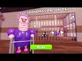 EVIL GRANDMA'S PRISON RUN OBBY SCARY (#roblox )