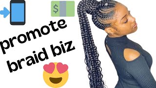 How do I market my braiding business? ✅[actionable things to do]