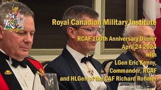 The 100th Anniversary Gala of the RCAF at the Royal Canadian Military Institute, April 24, 2024