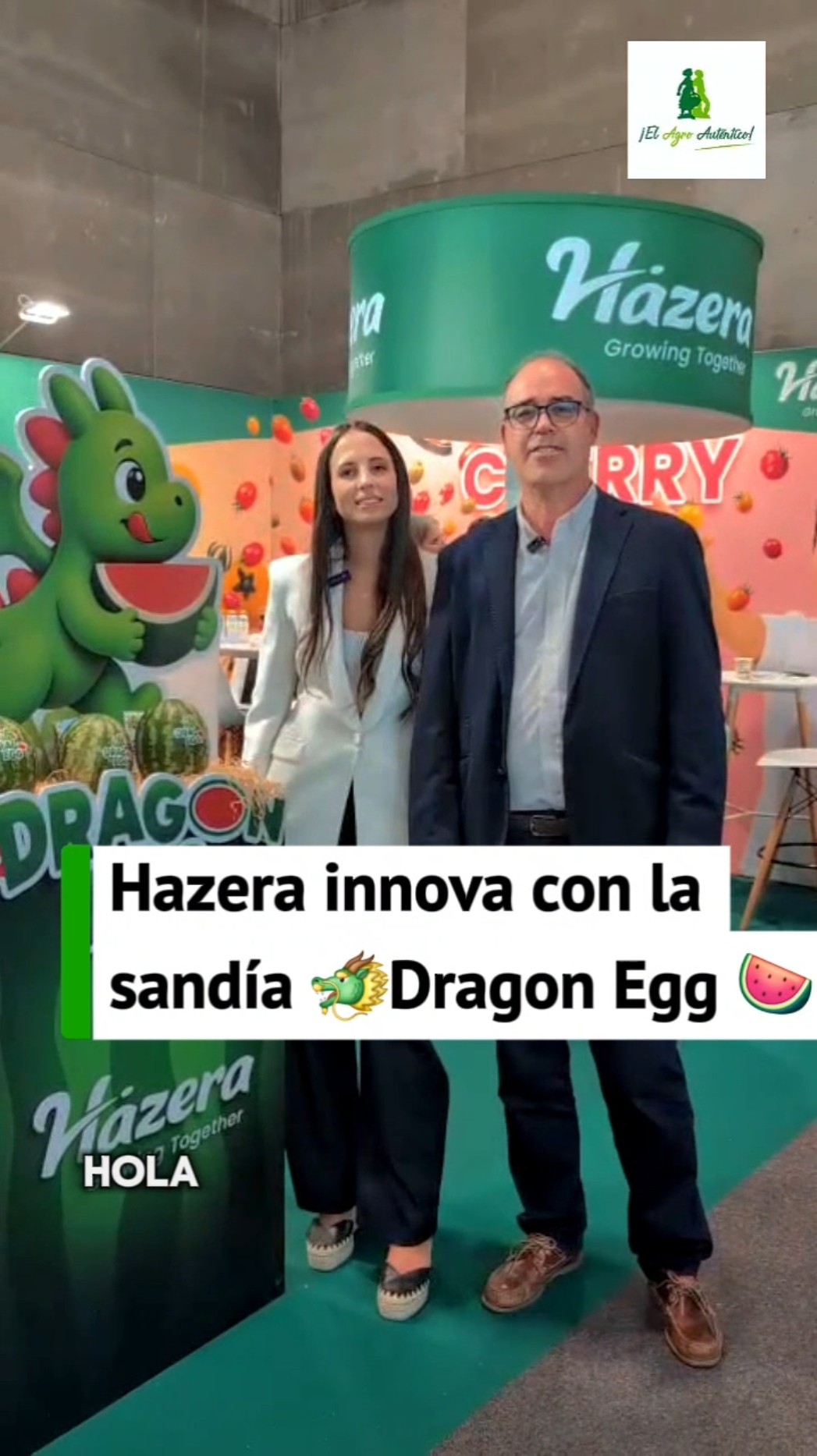 Hazera innova con la sandía Dragon Egg🍉