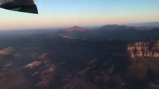 Sunrise flight over Wilpena Pound with Wright’s Air.