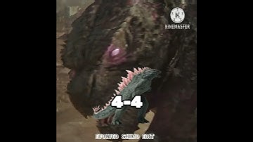 Super sonic( final horizon) vs Evolved godzilla(gxk).Request battle