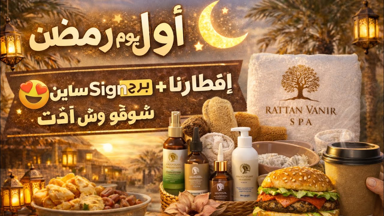 ✨ أول يوم رمضاننن 😭🌙 شلون قضيته؟ إفطار + برجر + قهوة+ سكن كيير 💅🏻🙆🏻‍♀️ #فلوق#رمضان #اكسبلور #noni 